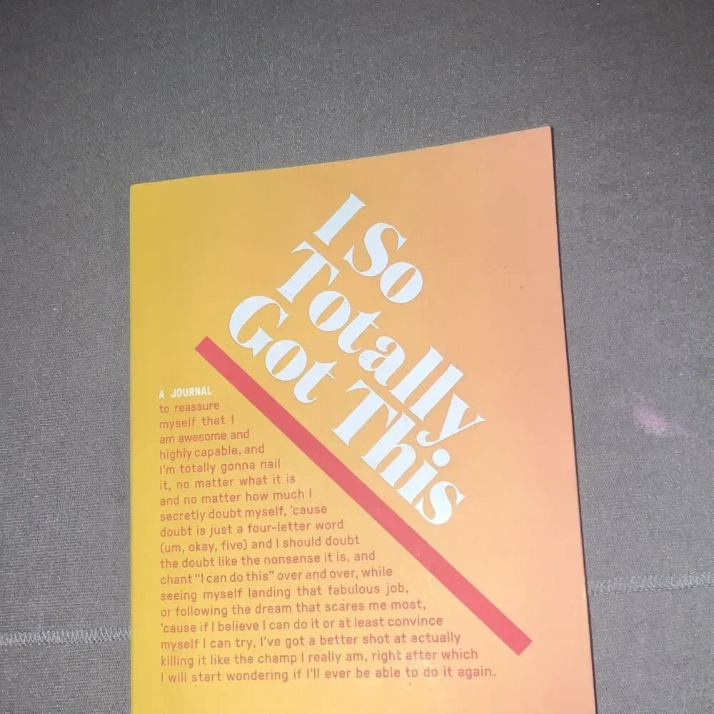 Knock Knock Inner Truth Journal 'I So Totally Got This' Cardboard Cover Diary